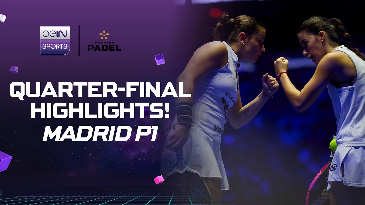 Fernandez/Calvo vs Guinart/Alonso | Premier Padel | Madrid P1 | Quarter-Final Match Highlights