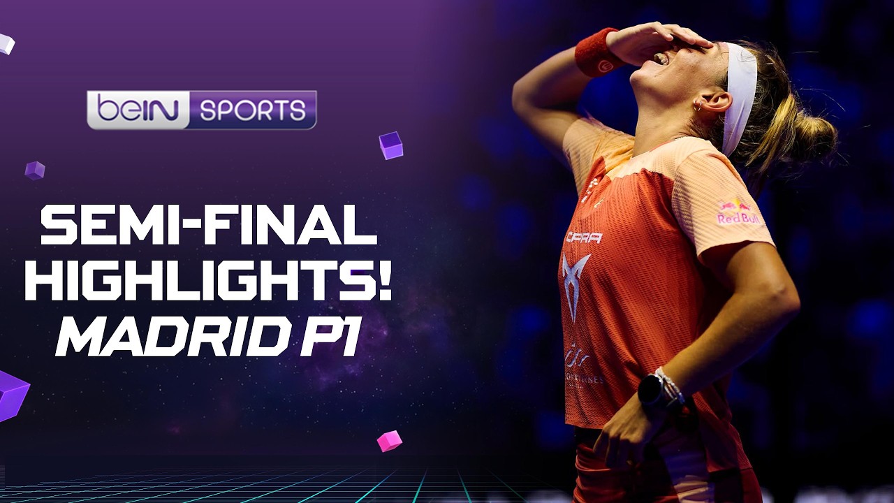 Fernandez/Calvo vs Josemaria/Gonzalez | Premier Padel | Madrid P1 | Semi-Final Match Highlights