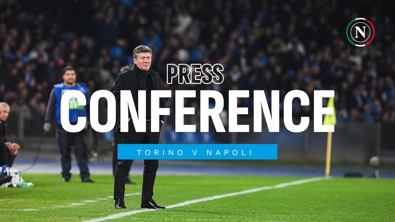 La conferenza di Walter Mazzarri alla vigilia di #TorinoNapoli background
