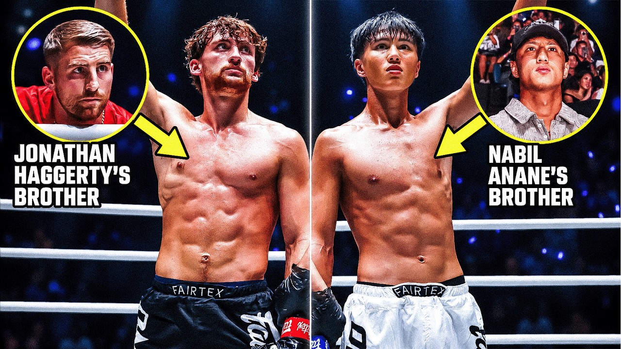 BATTLE OF THE BROTHERS ๐ฅ Freddie Haggerty vs. Yonis Anane | Muay Thai Full Fight background