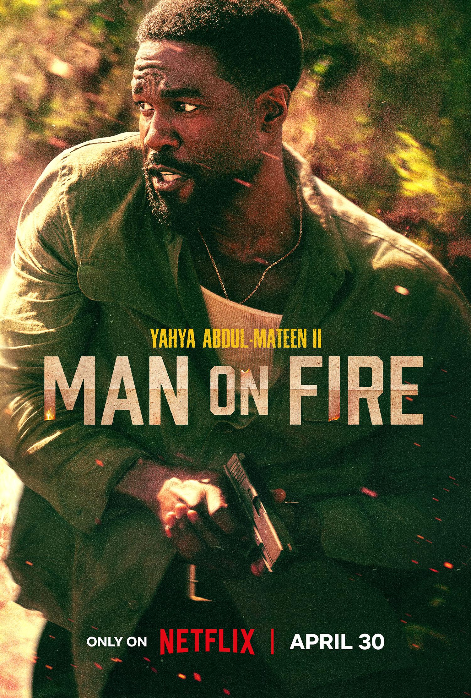 Man on Fire backdrop