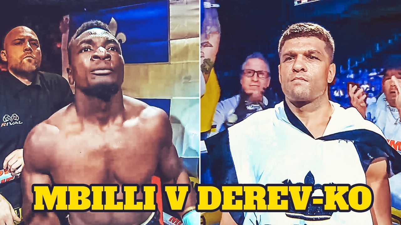 🔥 Sergiy Derevyanchenko (Ukraine) vs Christian Mbilli (France) | Full Fight Highlights, HD background