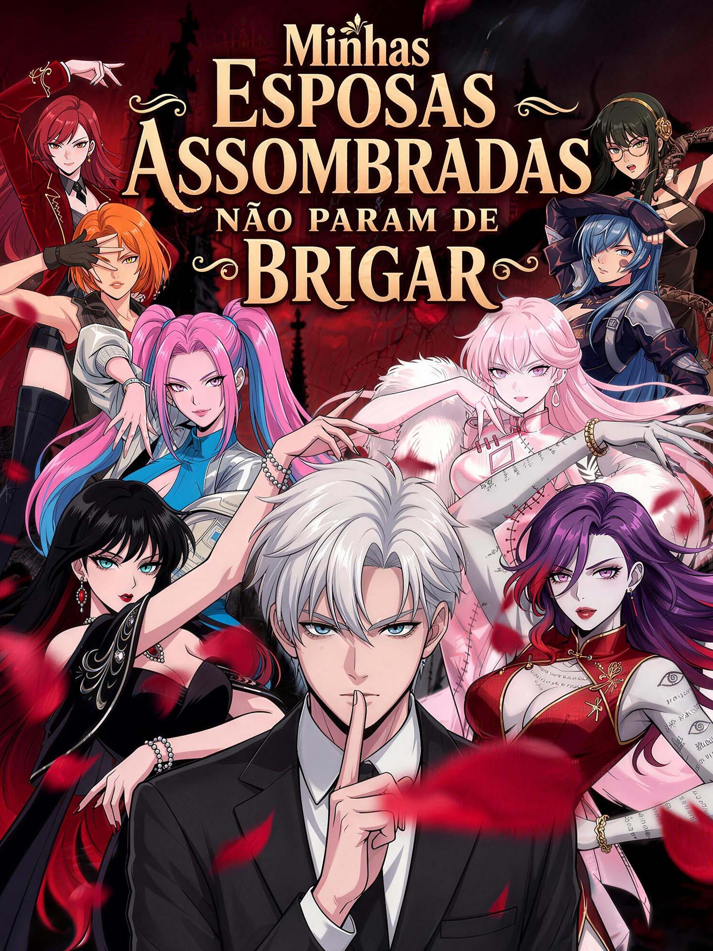Minhas Esposas Assombradas Não Param de Brigar poster