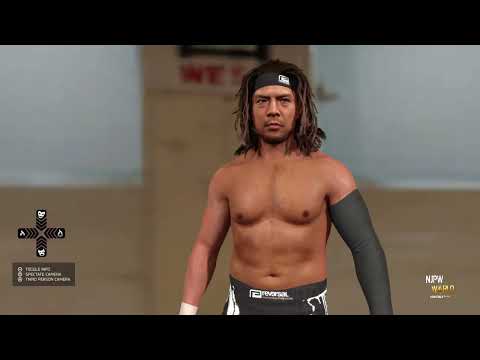 NJPW LIVE Kenta Vs Lowki background