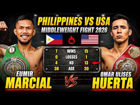 EUMIR MARCIAL vs OMAR HUERTA | 2026 BR*TAL Slugfest TKO | WBC Middleweight Championship background