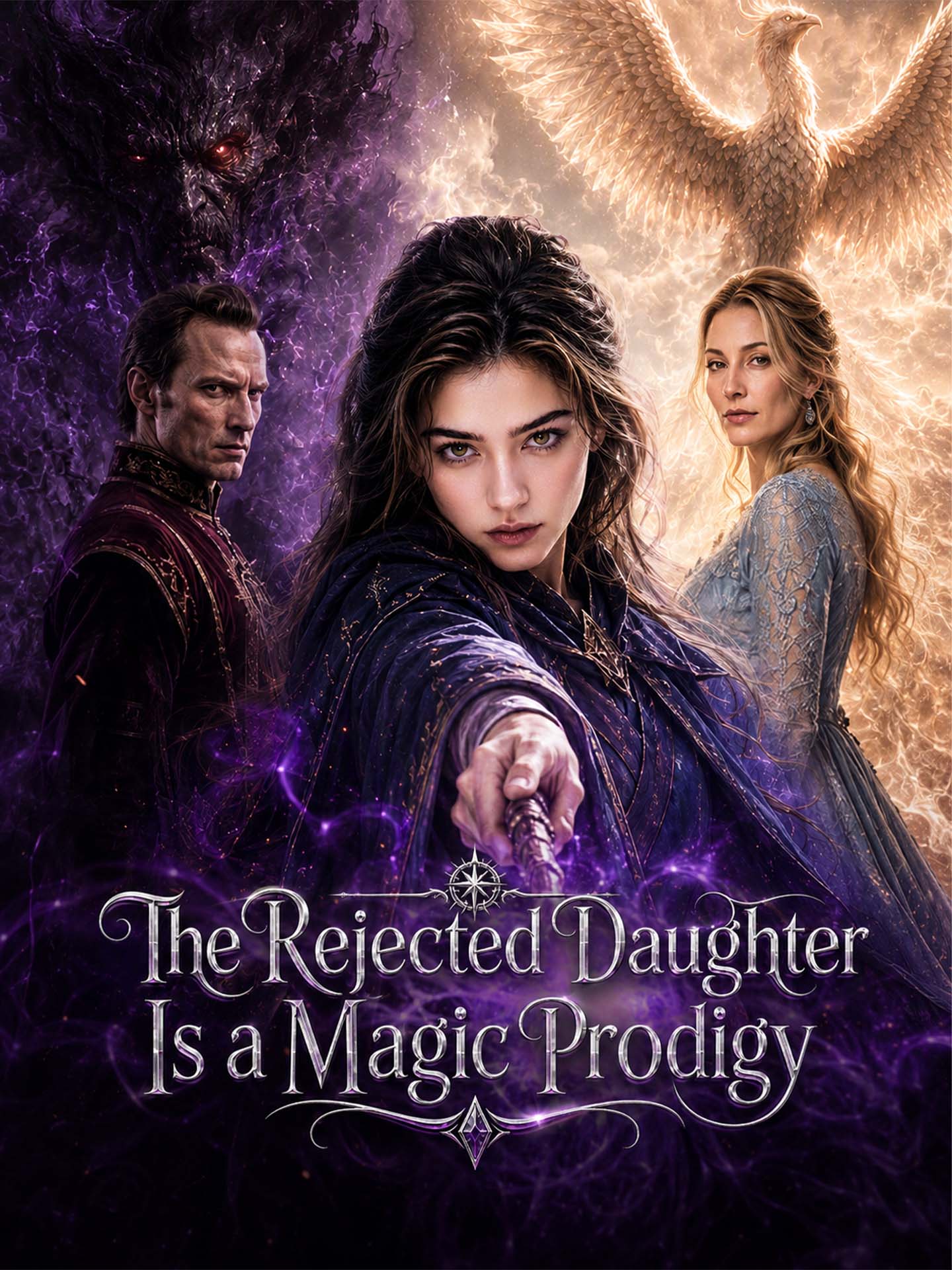 The Rejected Daughter Is a Magic Prodigy poster
