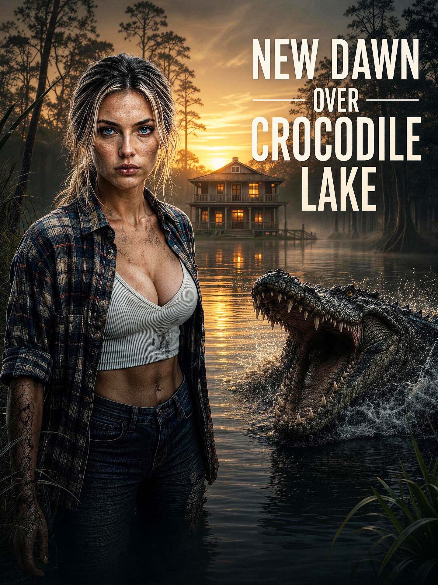 New Dawn Over Crocodile Lake poster