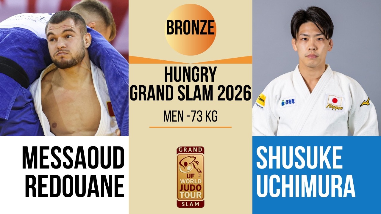 Messaoud Redouane DRIS VS Shusuke UCHIMURA | Hungary Grand Slam 2026 | BRONZE -73 kg