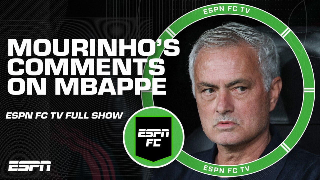 Jose Mourinho’s comments on Kylian Mbappe’s effort + Barcelona’s unstoppable attack | ESPN FC background