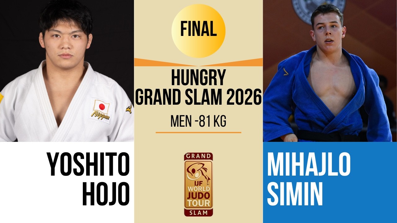 Yoshito HOJO VS Mihajlo SIMIN | Hungary Grand Slam 2026 | GOLD -81 kg