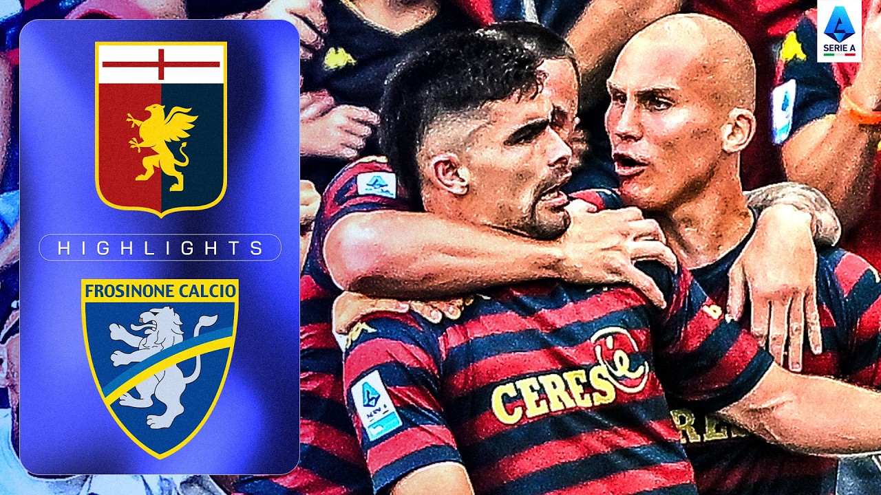 Goals and Drama At Marassi | GENOA-FROSINONE | HIGHLIGHTS | Serie A 2026/27