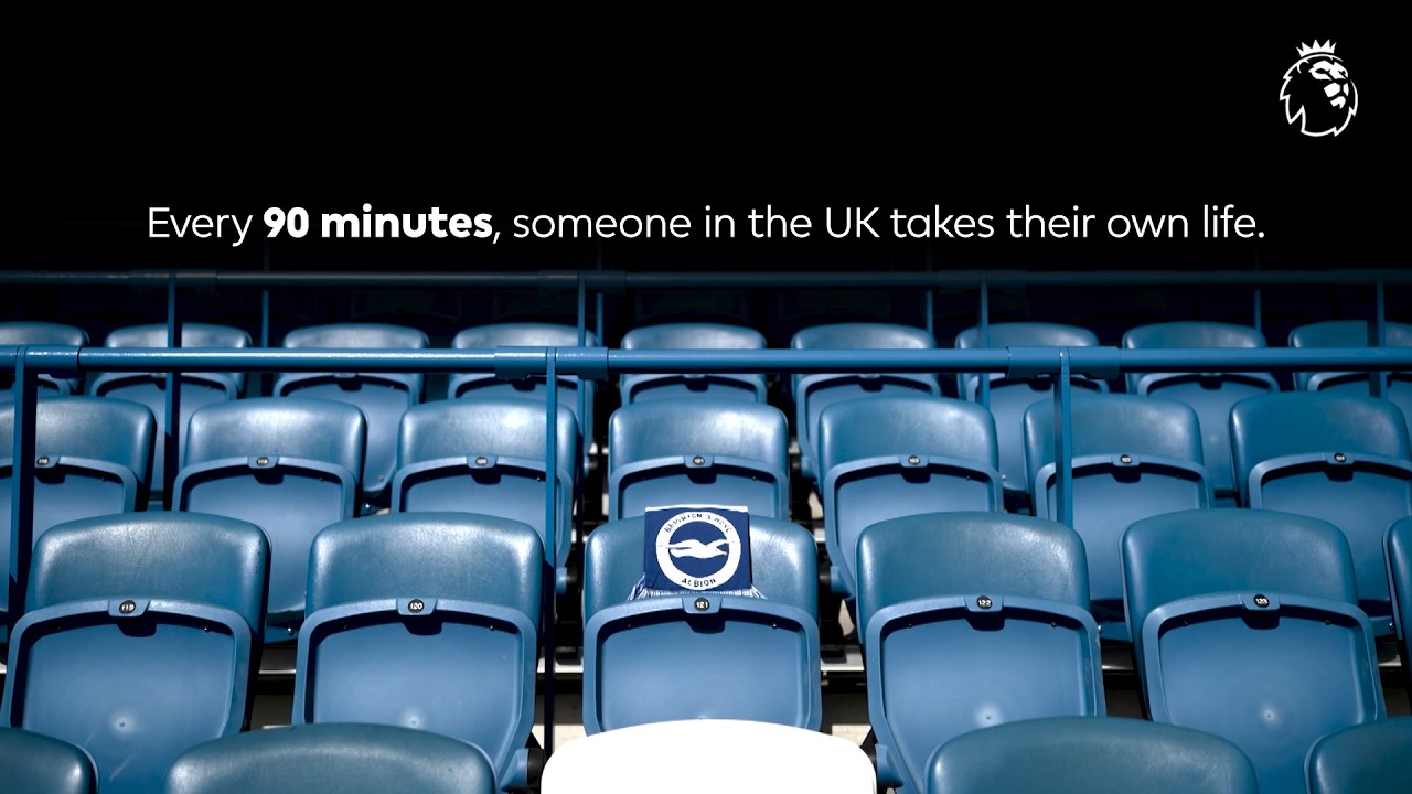 Together Against Suicide | Premier League backdrop
