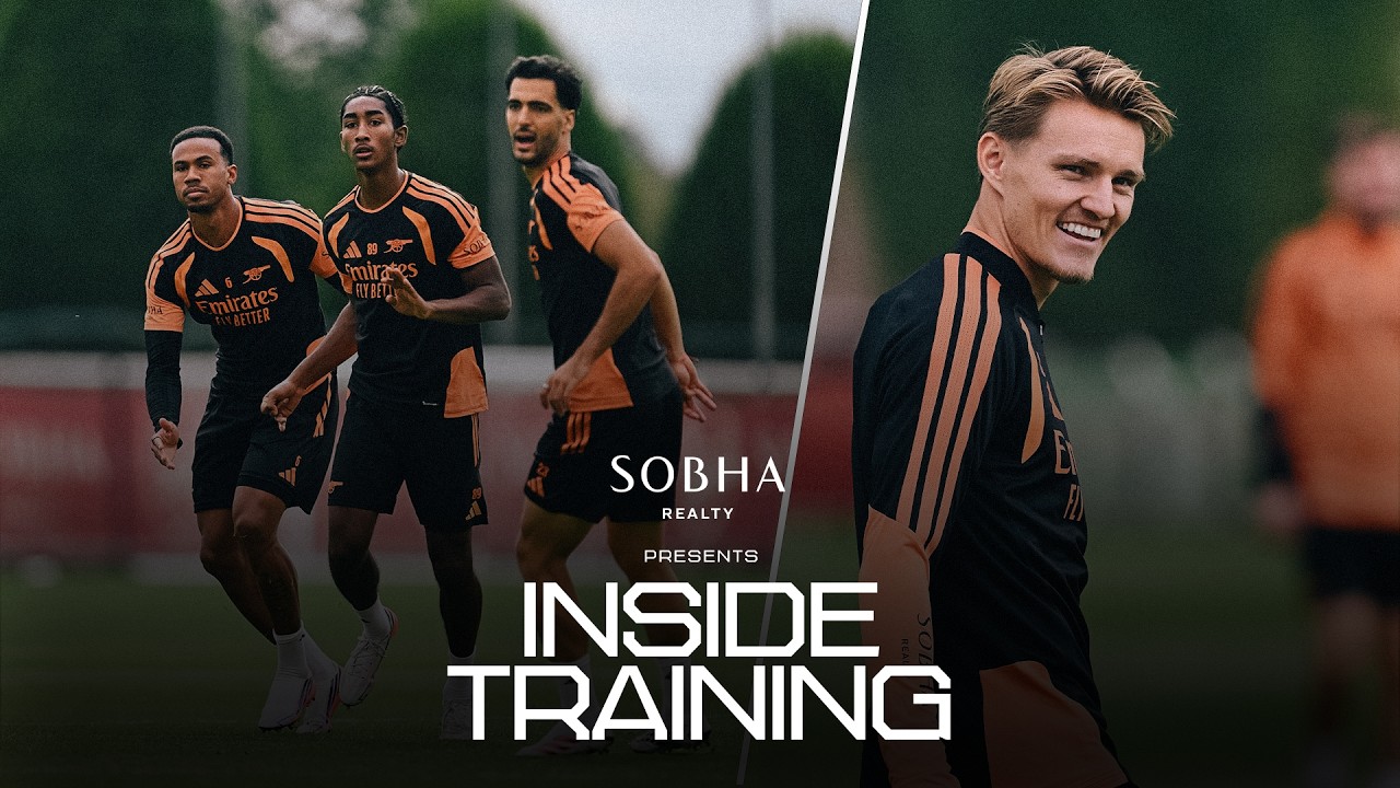 GETTING SET FOR SUNDERLAND ✊ | Inside Training | EPL backdrop