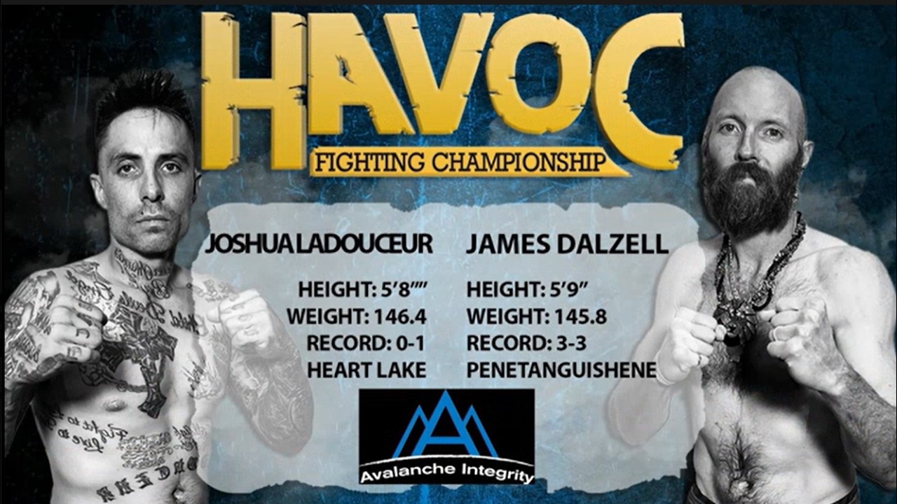 James Dalzell vs Joshua Ladouceur | Bare Knuckle Full Fight | HAVOC 22