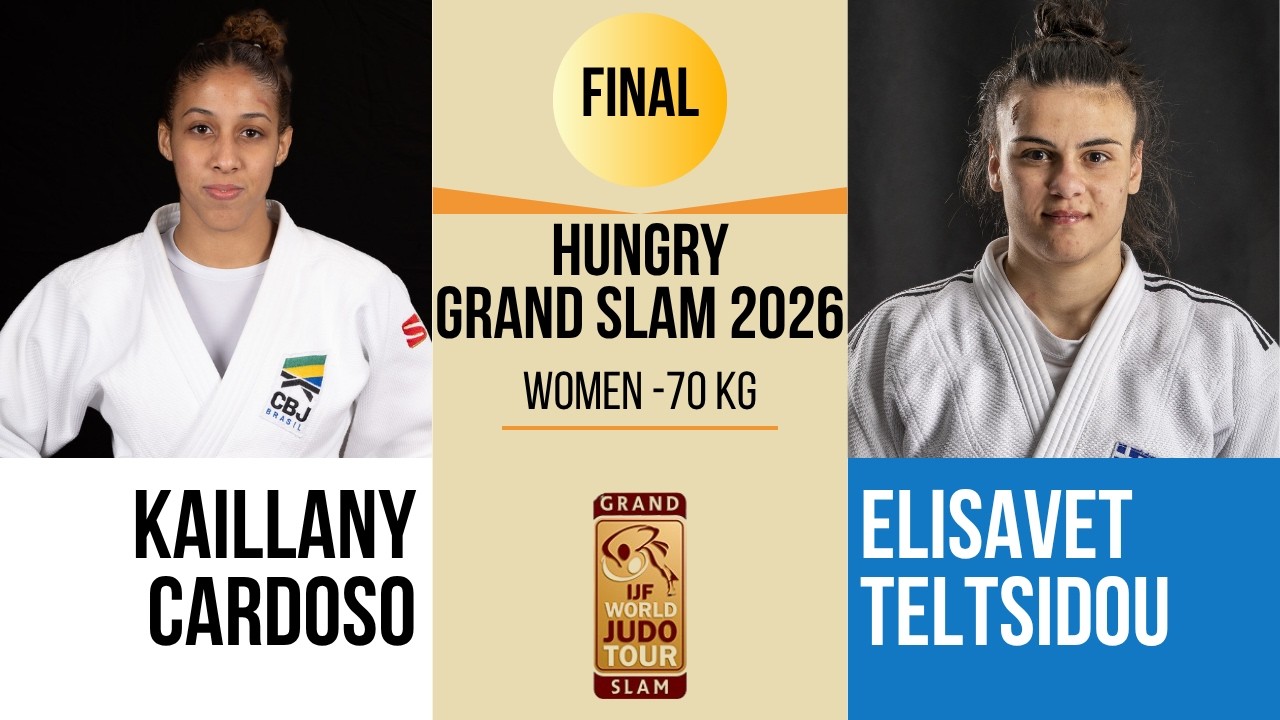 Kaillany CARDOSO VS Elisavet TELTSIDOU | Hungary Grand Slam 2026 | GOLD -70 kg