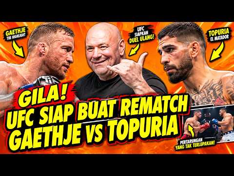 GILA! UFC SIAP BUAT REMATCH GAETHJE VS TOPURIA, SABUK JADI TARUHAN!🔥