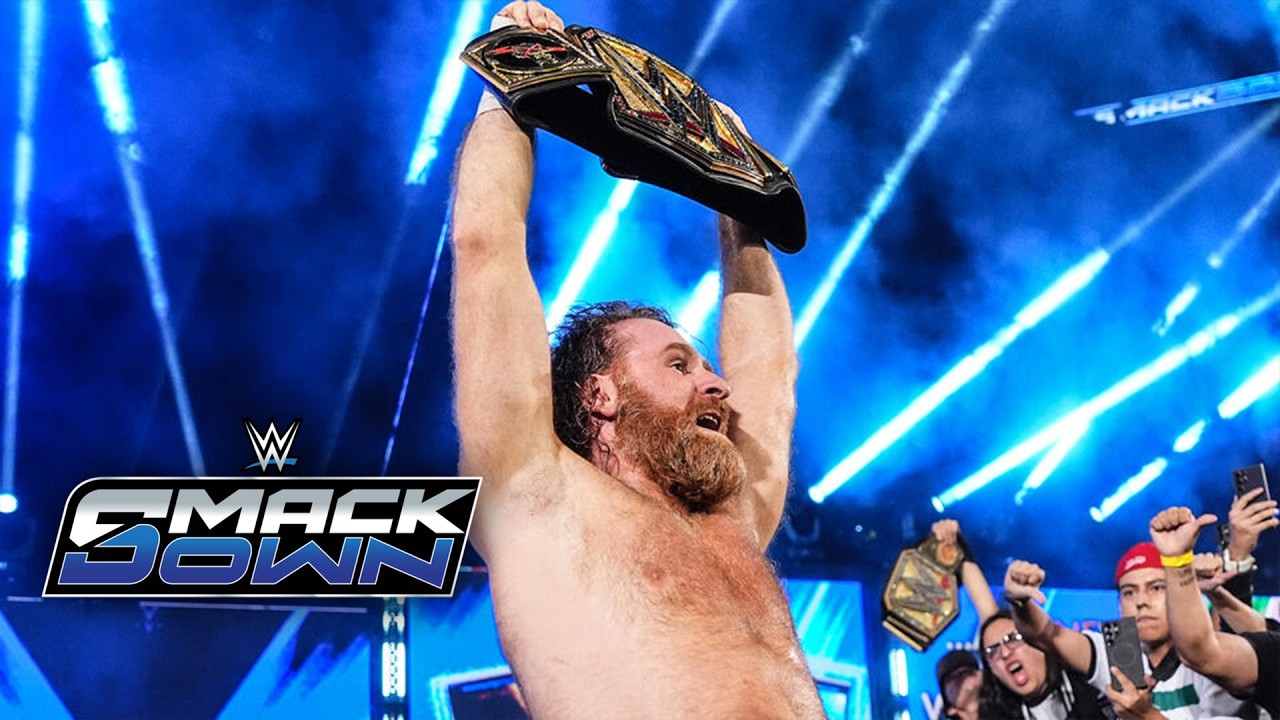 سامي زين يحرز لقب WWE - سماكداون ١١ سبتمبر ٢٠٢٦