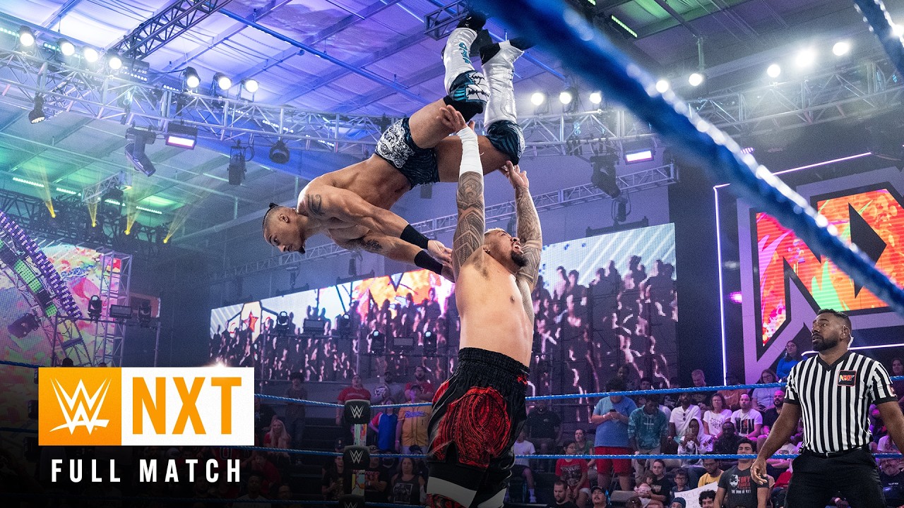 FULL MATCH: Carmelo Hayes vs. Solo Sikoa | NXT North American Title Match: NXT, Sept. 13, 2022 background