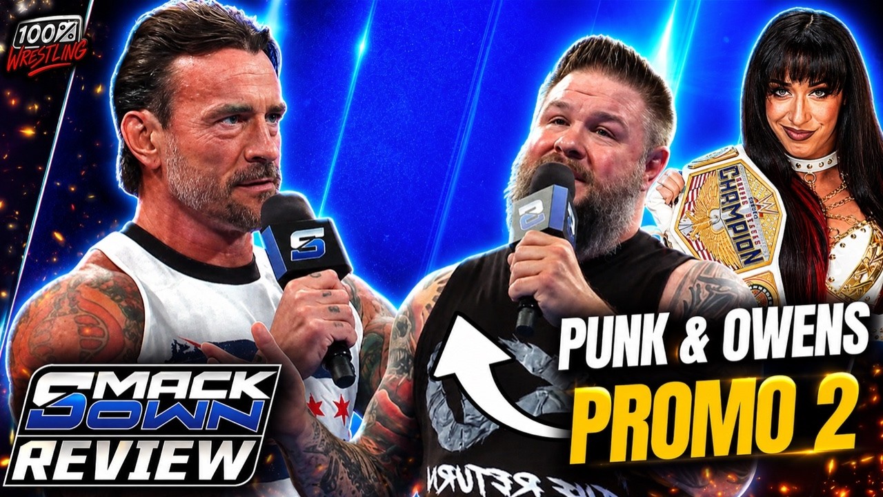 WWE SmackDown Review: ¡NUEVOS CAMPEONES en la Marca Azul! | Owens y Punk PROMO II background