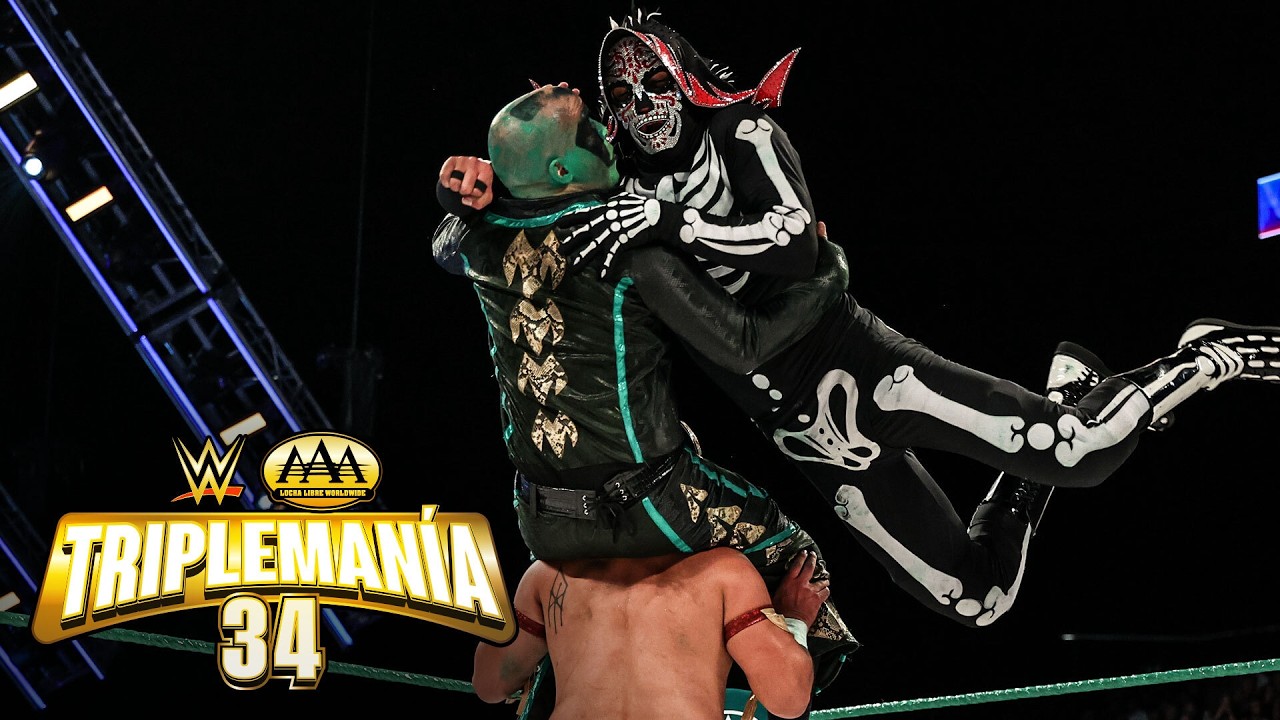 La Parka vs. Laredo Kid vs. Mr. Iguana | Title Match: Triplemanía 34 highlights: Sept. 11, 2026