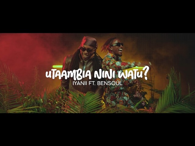 Iyanii ft Bensoul - Utaambia Nini Watu(Official Visualizer 4K Video)
