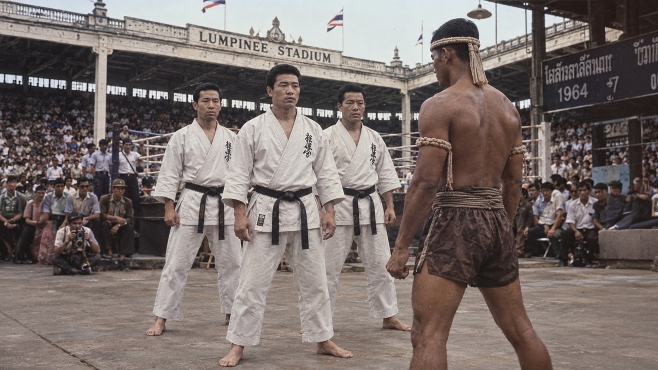They Beat Muay Thai… But One Brutal Defeat Changed Karate Forever backdrop