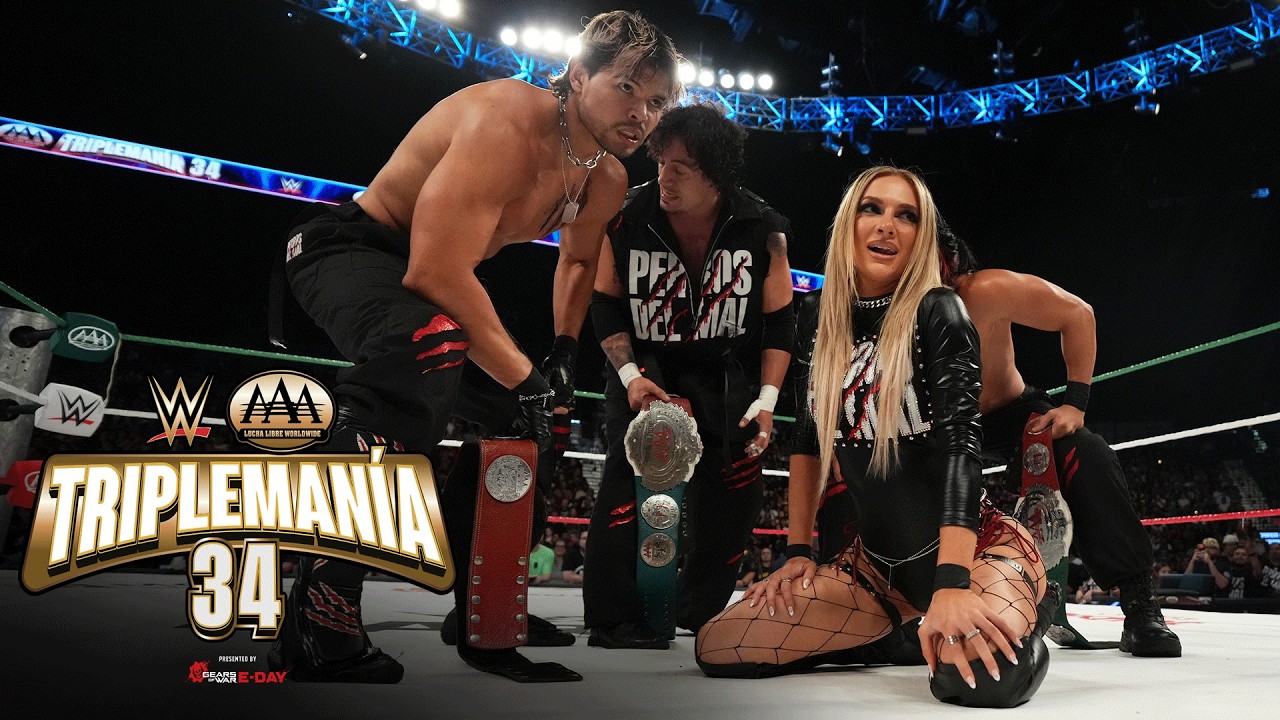 Perros del Mal, NUEVOS Campeones de Tercias: AAA Triplemania Las Vegas highlights, 11 de septiembre backdrop