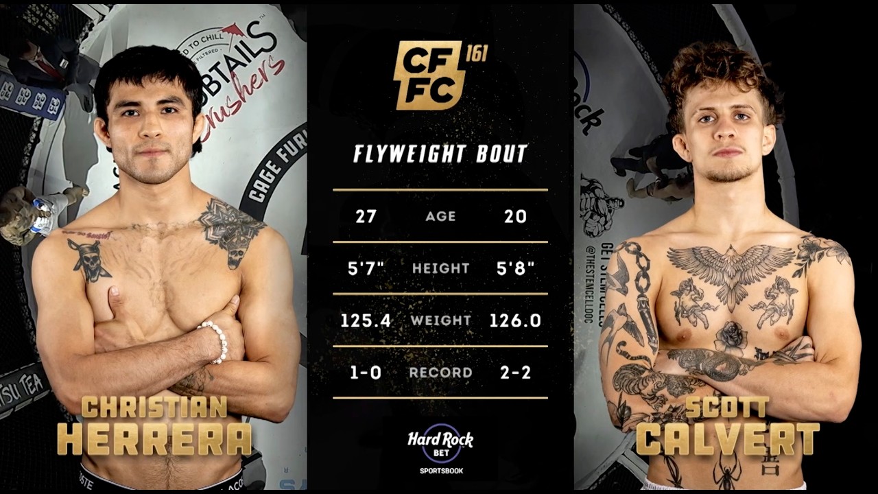 Christian Herrera vs. Scott Calvert | Full Fight Replay | CFFC 161