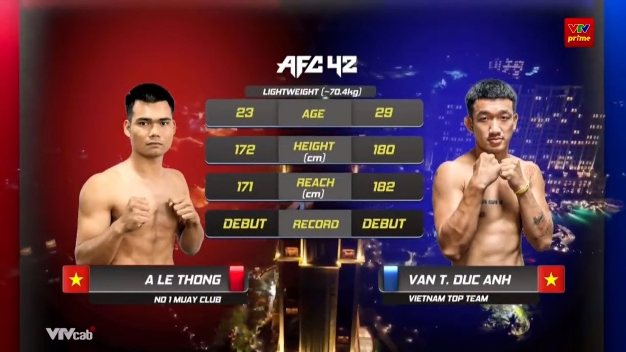 AFC42 제 2경기 A Le Thong vs Van Tromg Duc Anh