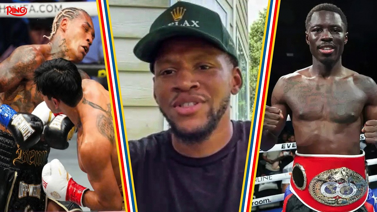 Brian Norman Jr CALLS on Ryan Garcia Fight, Reacts to Benn KO & SOUNDS OFF On Richardson Hitchins background