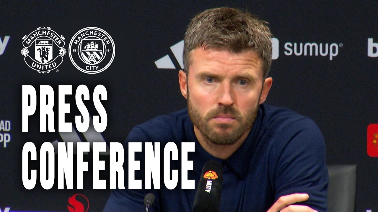 Michael Carrick Post-Man City Press Conference