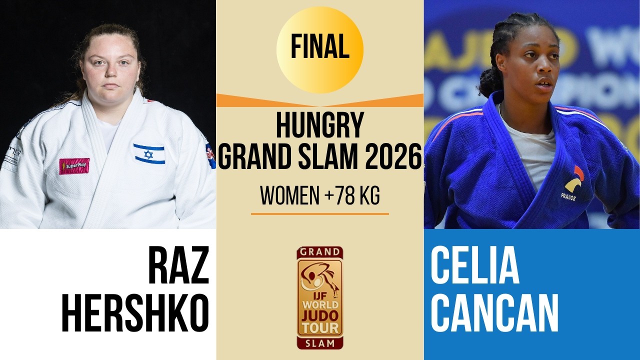 Raz HERSHKO VS Celia CANCAN | Hungary Grand Slam 2026 | GOLD +78 kg