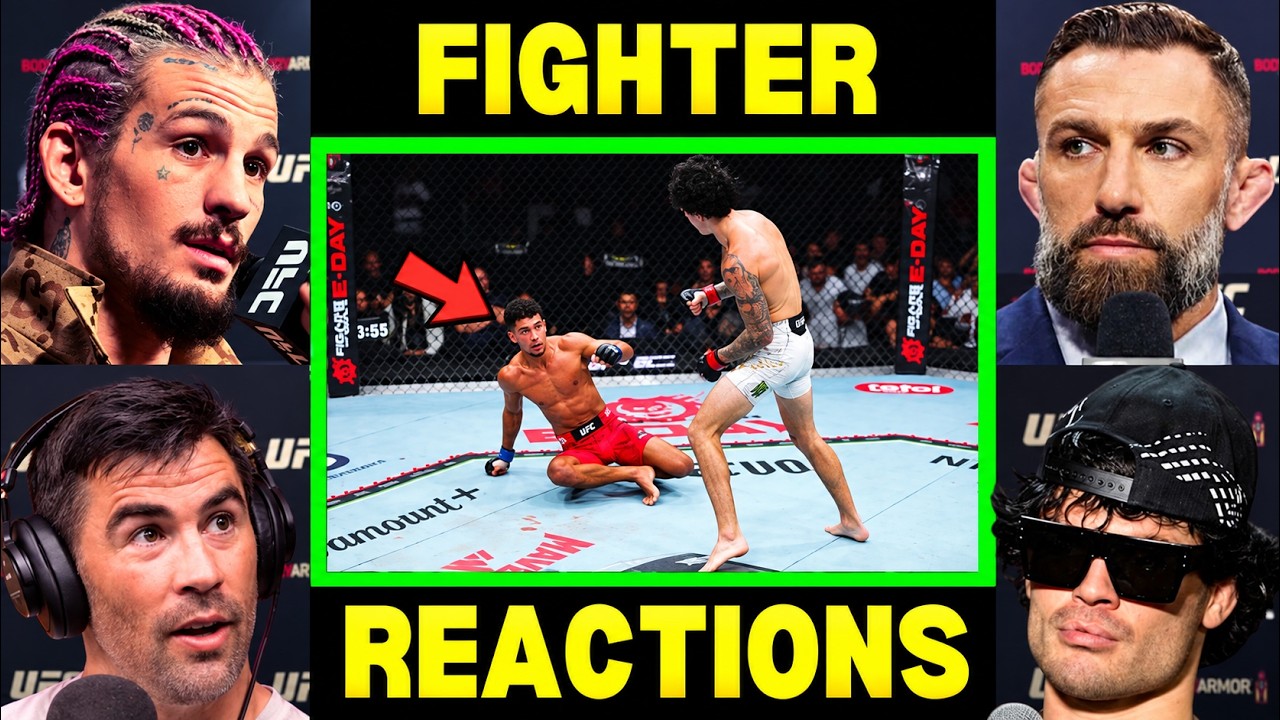 UFC Fighters REACT to Tommy Mcmillen vs Marwan Rahiki | UFC Noche
