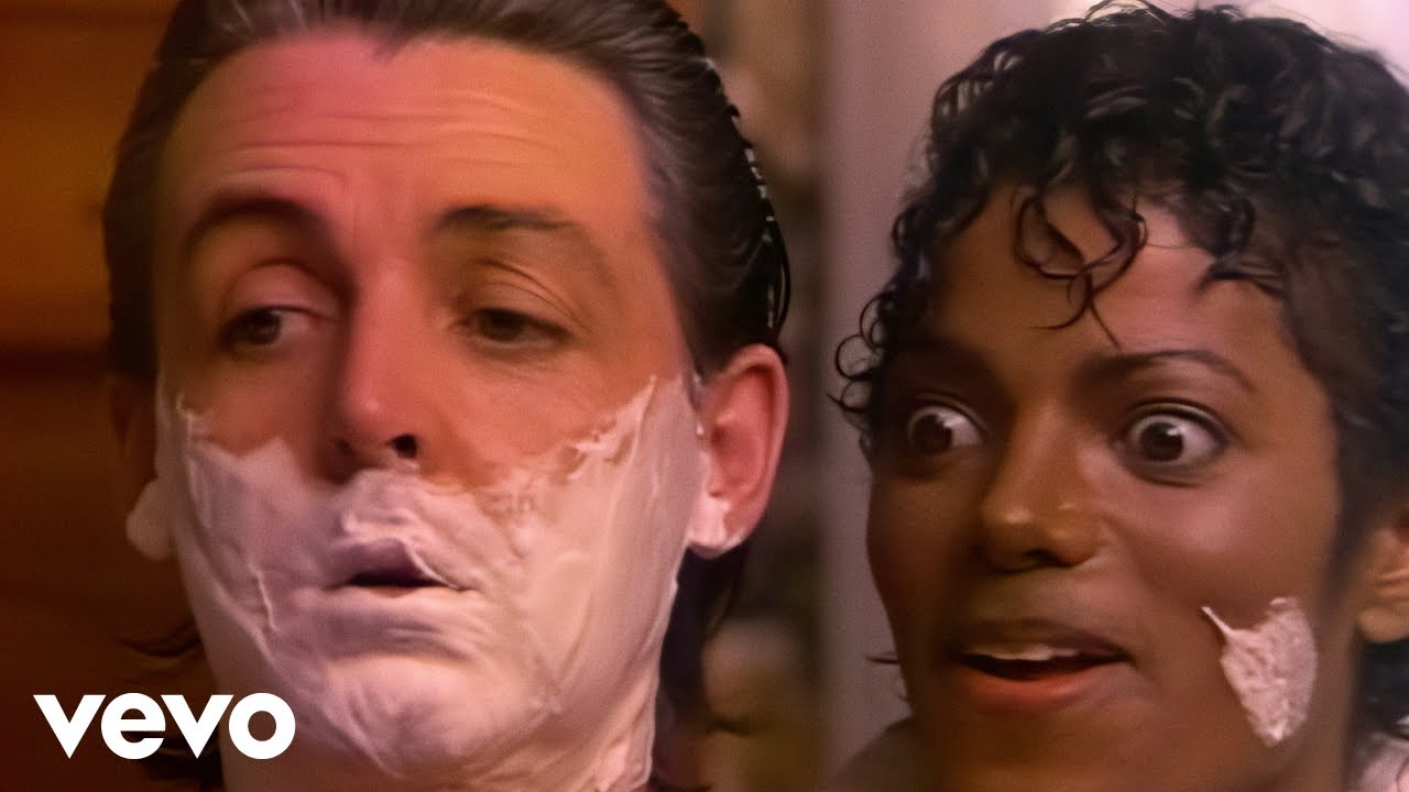 Paul McCartney, Michael Jackson - Say Say Say background