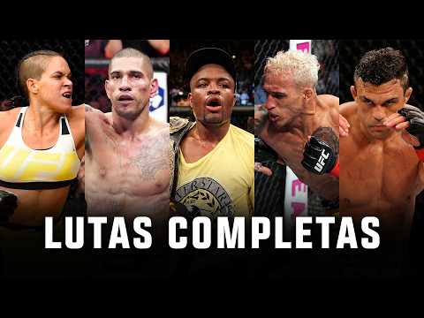 GRANDES VITÓRIAS BRASILEIRAS NO UFC | Maratona de Lutas Completas