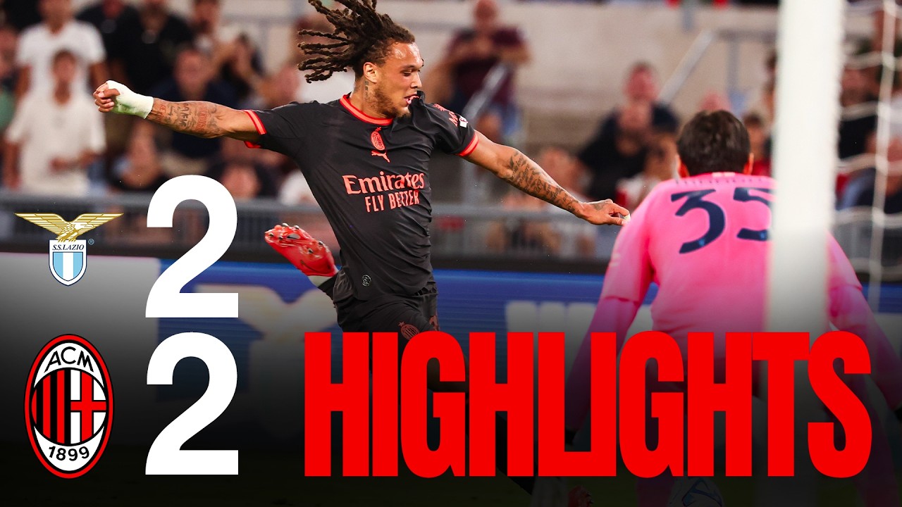 Highlights | La doppietta di DIEGO MOREIRA | Lazio 2-2 Milan