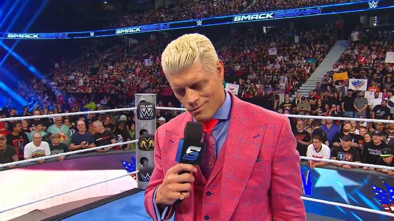 WWE SMACKDOWN CODY RHODES ENTRANCE 08/28/26