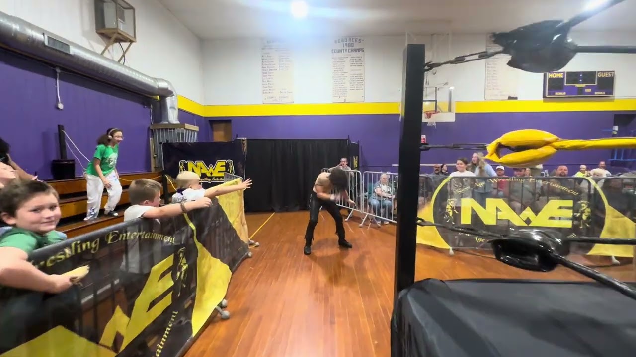 Number one contender for the Nawe tag team championships the Golden gods versus maxx zero and mars