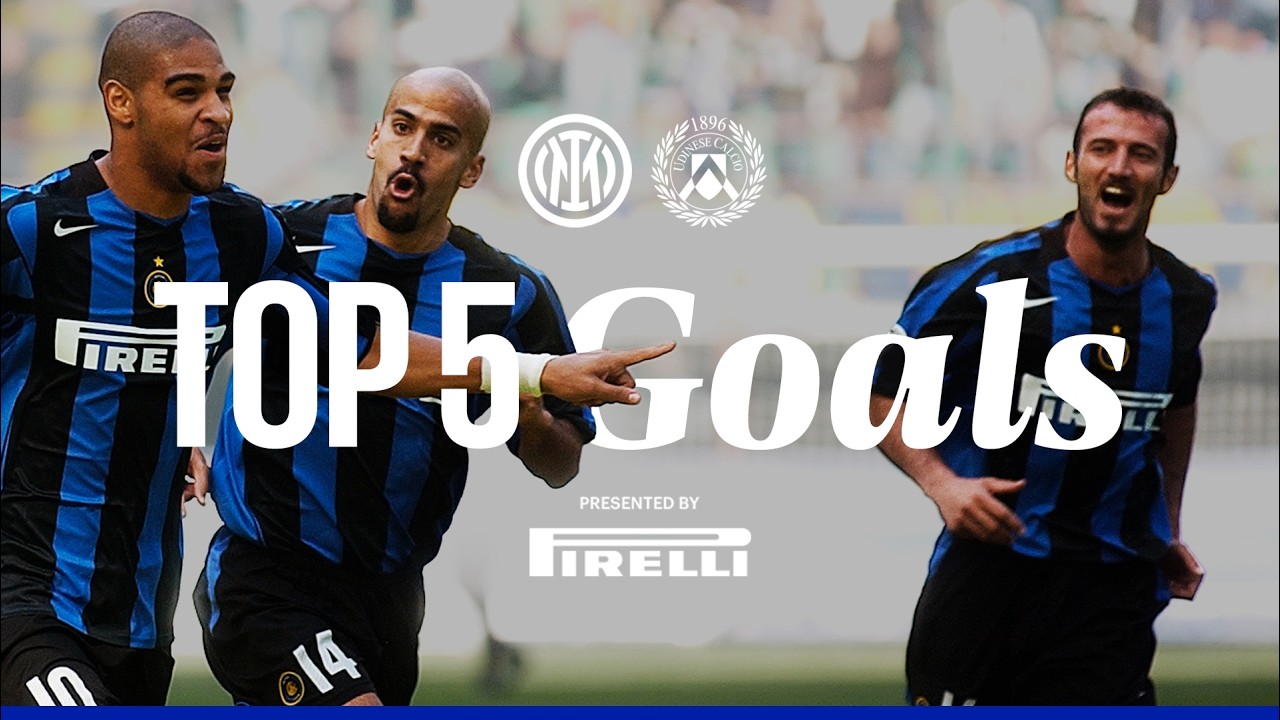 GOAL DI ADRIANO IN CONTROPIEDE, L'URLO DI LAUTARO E...👀| TOP 5 GOL VS UDINESE | PRESENTED BY PIRELLI