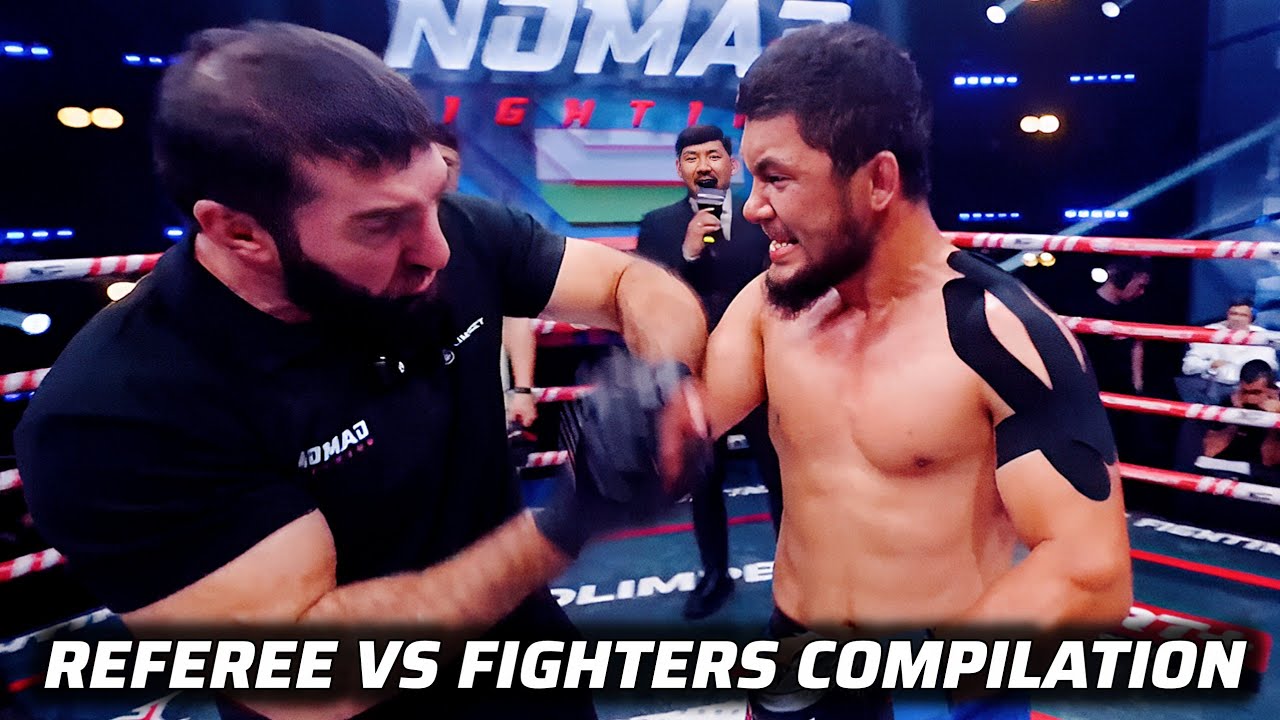 NEW⚡Don't Mess With The Ref! 😤 Fighters vs Referees | MMA Compilation