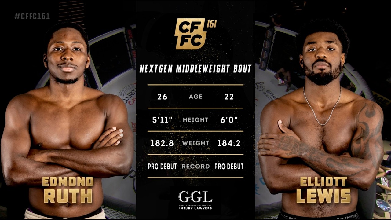 Elliott Lewis vs. Edmond Ruth | Full Fight Replay | CFFC 161 2026-09-13 12:33