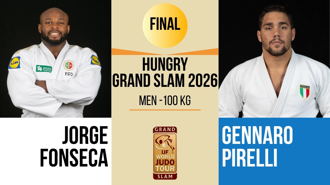 Jorge FONSECA VS Gennaro PIRELLI | Hungary Grand Slam 2026 | GOLD -100 kg
