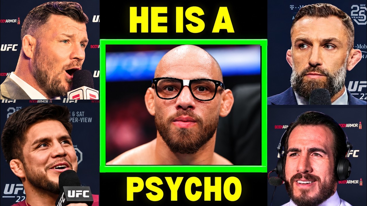 UFC Fighters Think Jean Silva is CRAZY for 8 Minutes Straight.. background