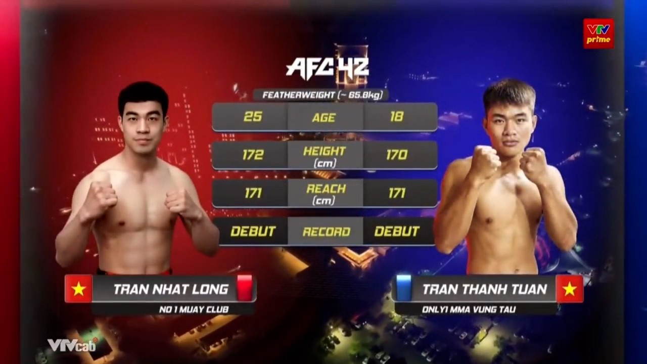 AFC42 제 1경기 Tran Nhat Long vs Tran Thanh Tuan