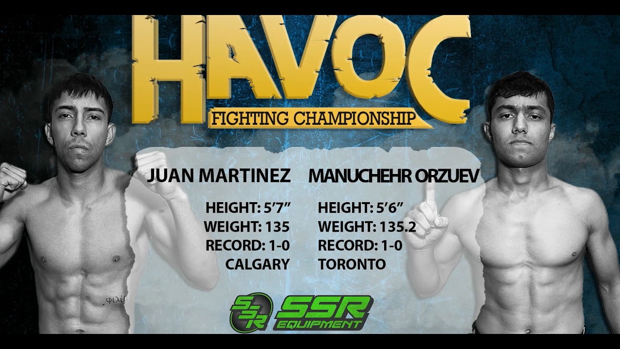 Manuchehr Orzuev vs Juan Martinez | MMA Full Fight | HAVOC 22