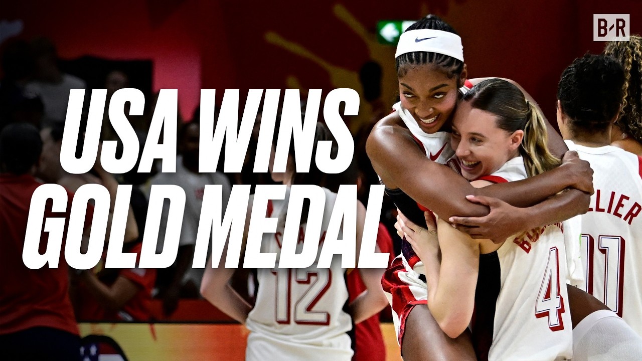 Caitlin Clark, Angel Reese, Paige Bueckers & USA Celebrate 5th-Straight World Cup Gold
