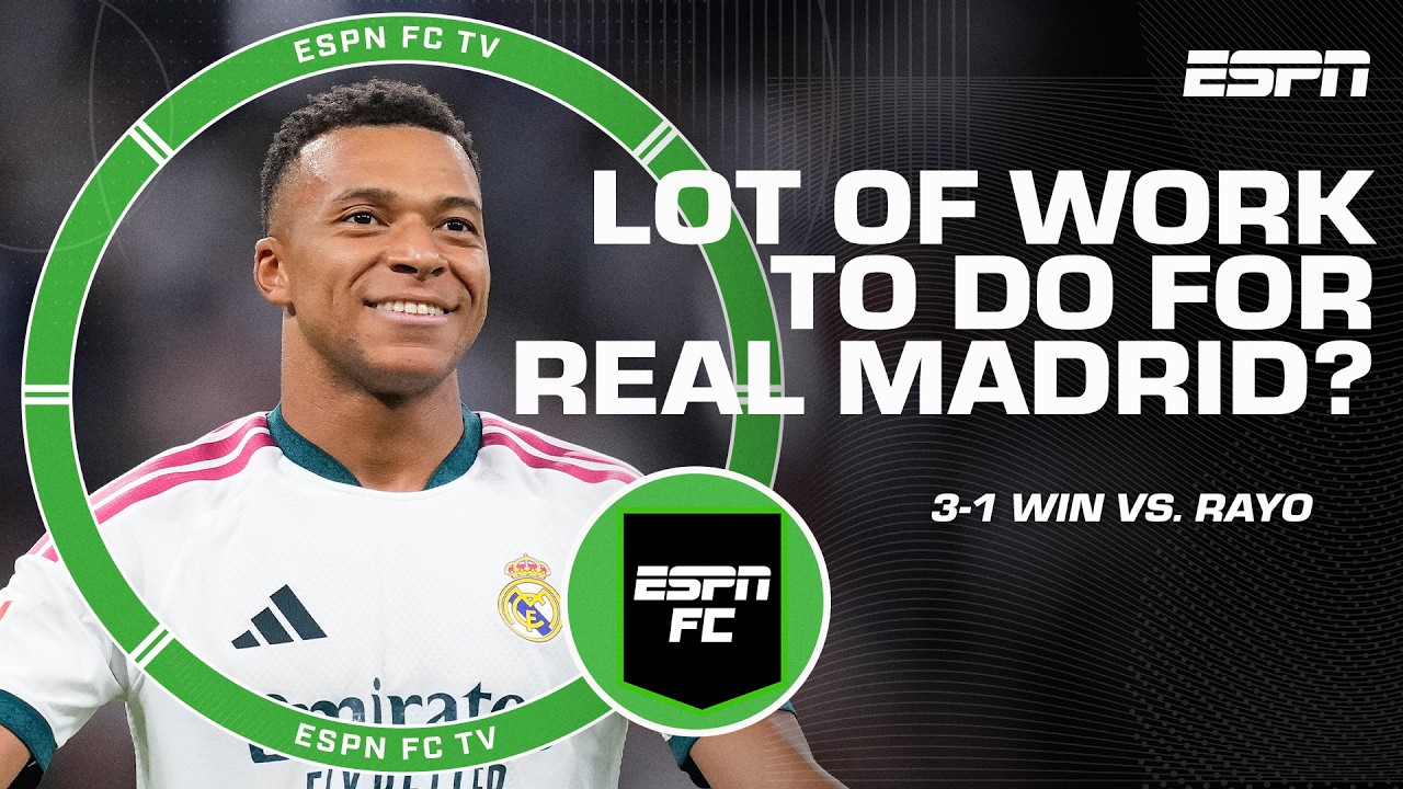 'Lot of room to improve' - Luis Garcia on Real Madrid's win over Rayo Vallecano | ESPN FC