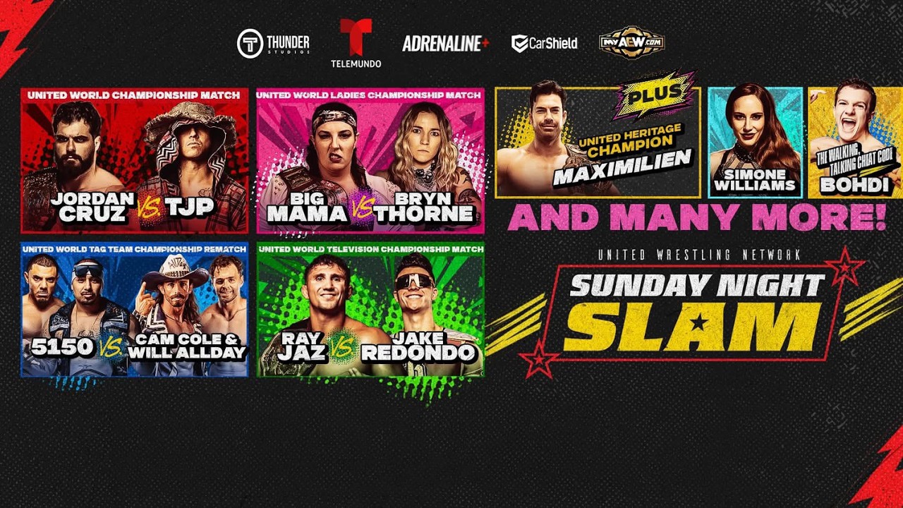 Sunday Night Slam - September 13. 2026 background