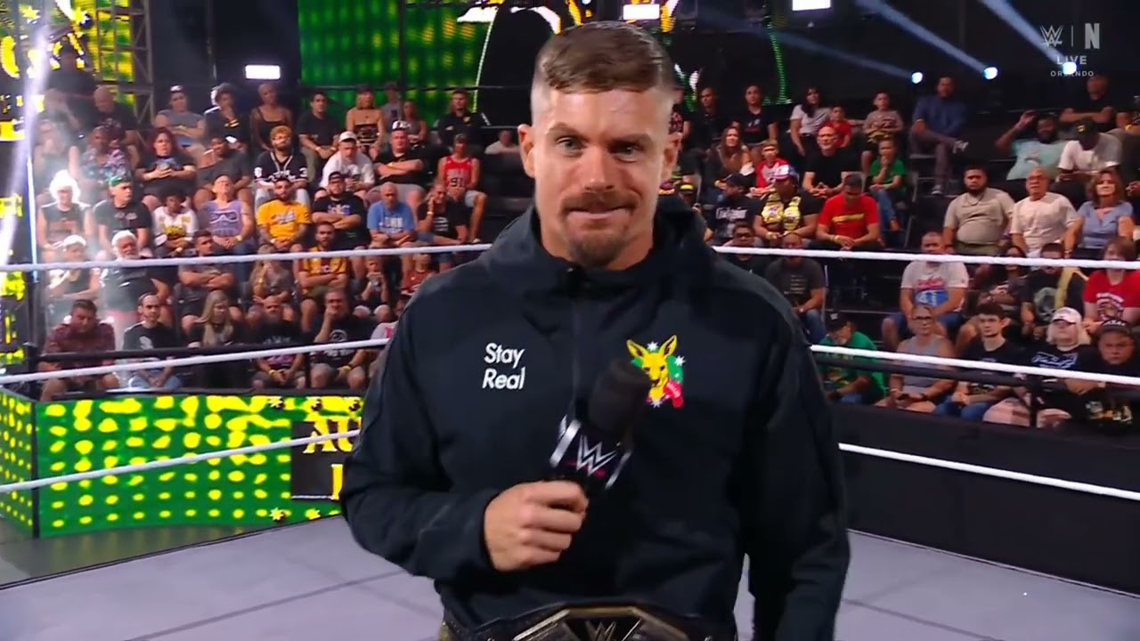 WWE NXT GRAYSON WALLER ENTRANCE 09/01/26 background