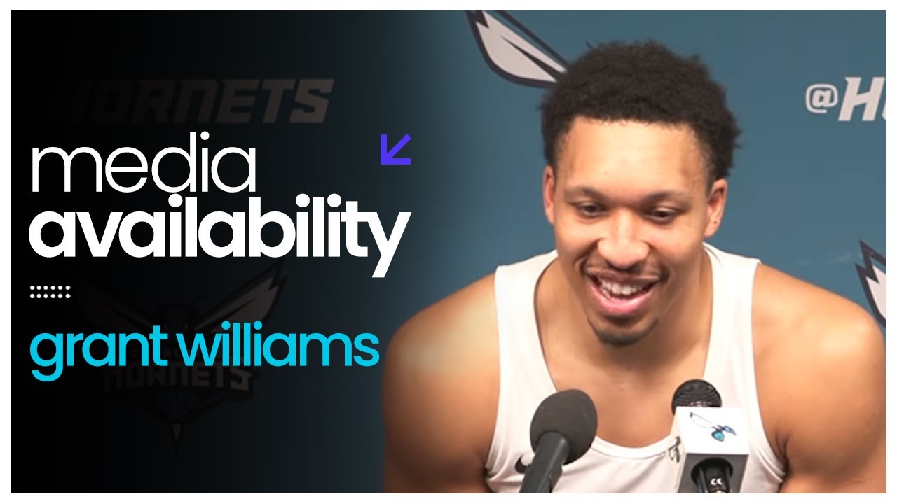 Hornets vs Pelicans: Grant Williams Postgame Media Availability | 2/2/2026 background